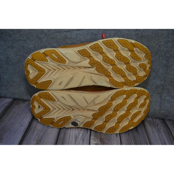 Hoka One One Project Clifton Shoes‎ Mens 12 Orange Running Sneakers 1127924 DSBO main image 8